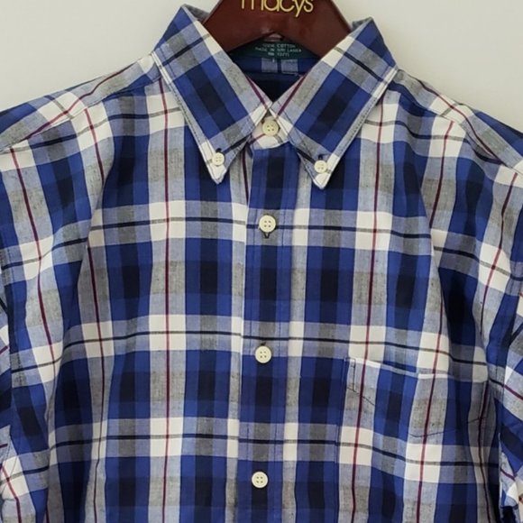 Claybrook Men's Plaid Button Down Shirt - Picture 2 of 10
